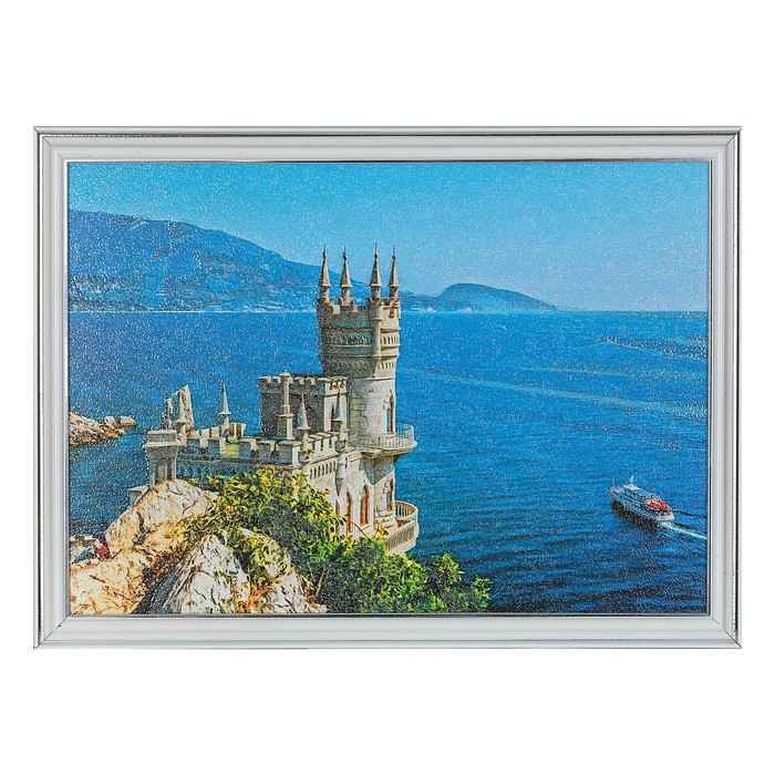 Картина "Ласточкино гнездо" 28*38 см