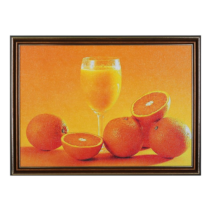 Картина "Апельсиновый сок" 28*38 см