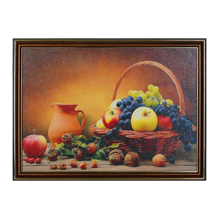 Картина "Фруктовая корзина" 28*38 см