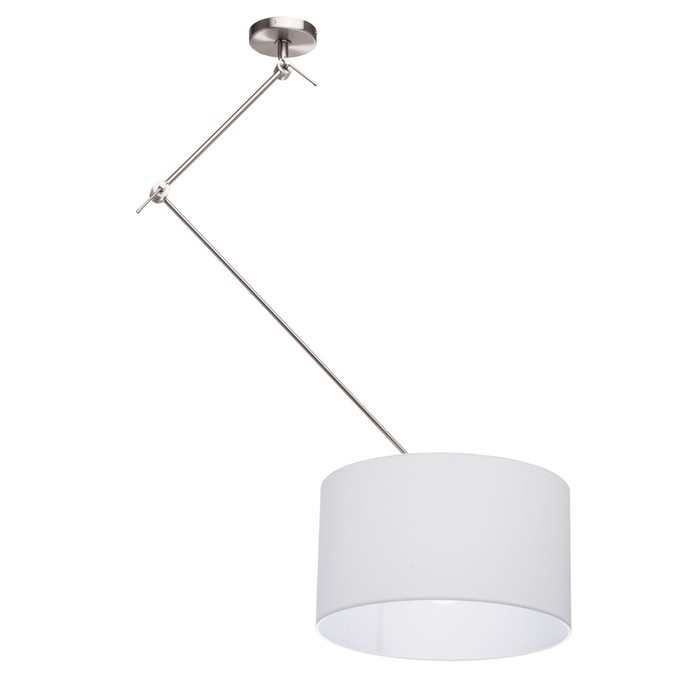 Люстра подвес "Райне" 1x60W E27 никель 45x45x233см