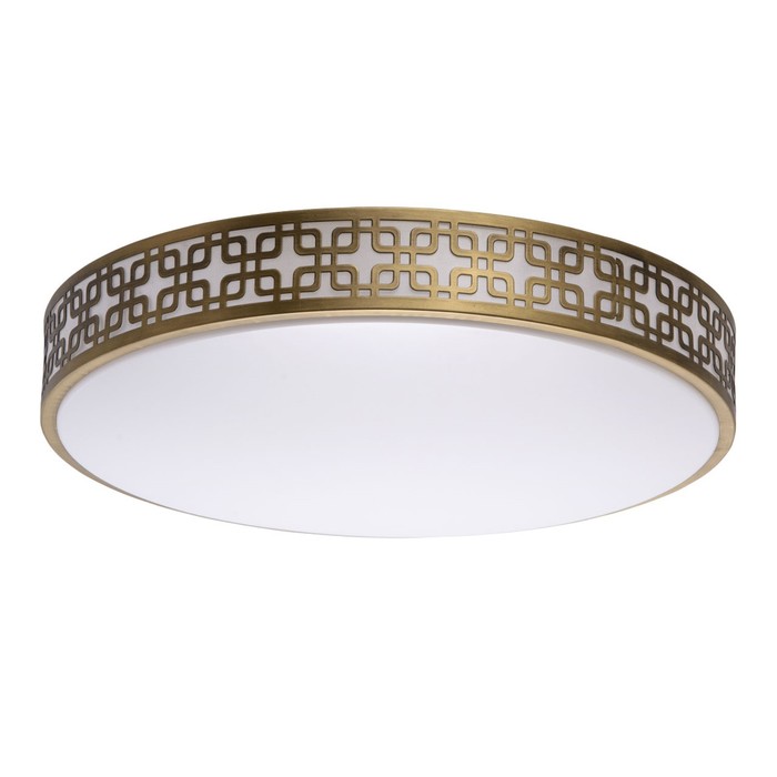 Светильник "Ривз" 40W LED античная бронза 47x47x7см