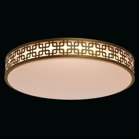 

Светильник "Ривз" 40W LED античная бронза 47x47x7см