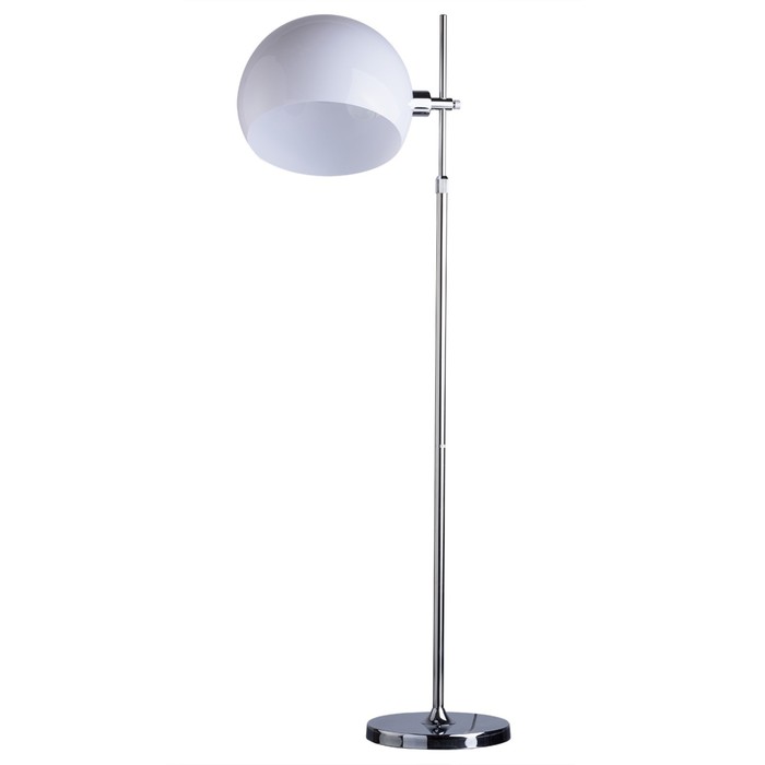 Торшер "Техно" 1x60W E27 хром 37x25x184см