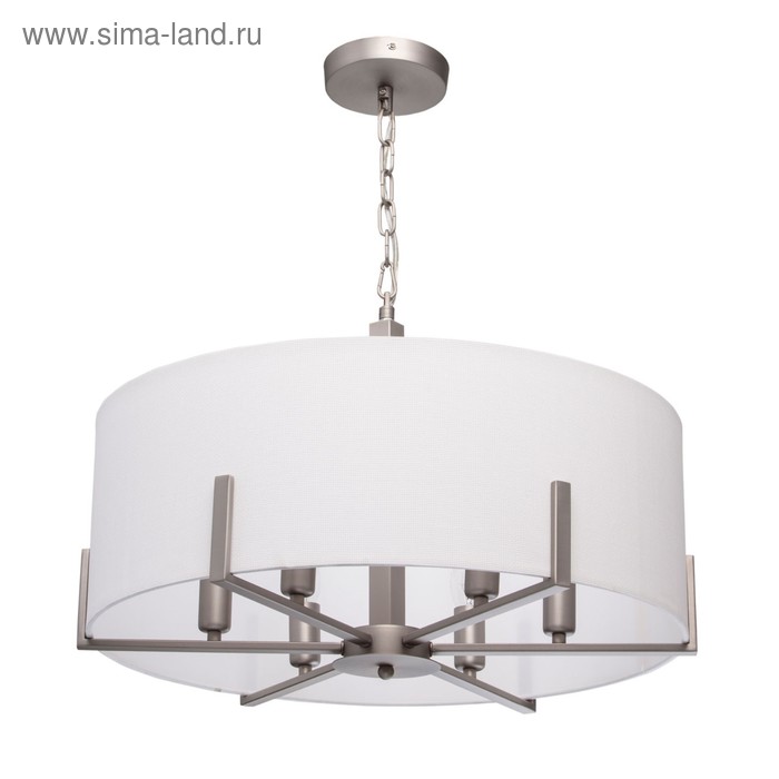 

Светильник "Дафна" 6x40Вт E14 никель 57x57x95см