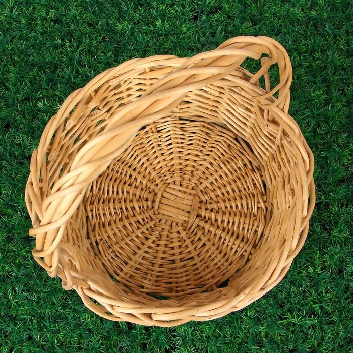 Корзина «Очарование», 35×15/38 см, натуральная, лоза