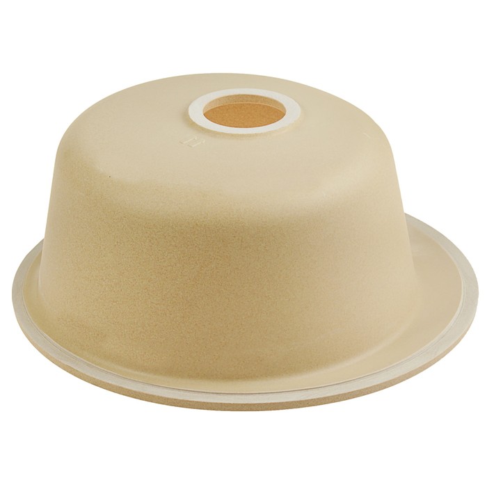 Мойка кухонная из кварца TOLERO R-108, бежевая
