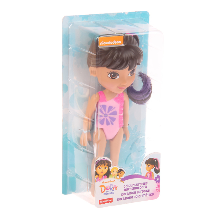 Кукла для купания "Даша и друзья" с цветными локонами