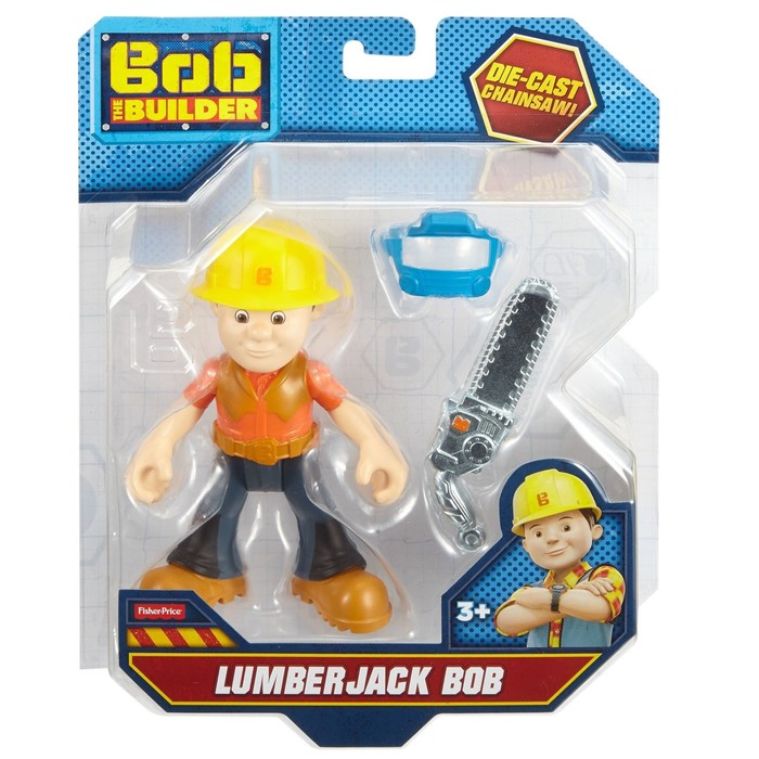 Литая мини-фигурка "Боб-строитель" с аксессуарами, МИКС