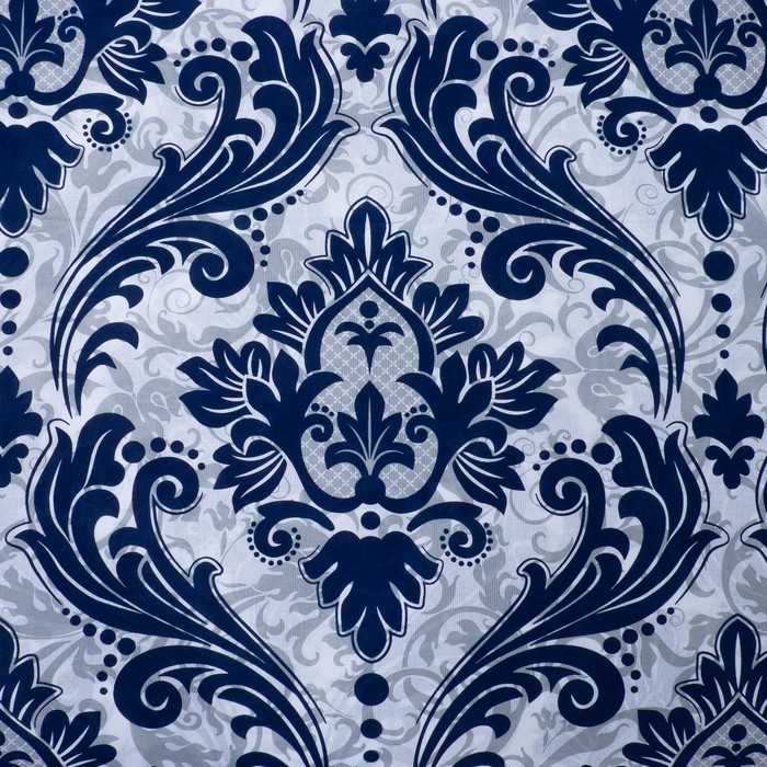 Постельное бельё "Этель" 2 сп Дамаск (вид 3) 175*215 см, 200*220 см, 70*70 см - 2 шт, поплин 125 г/м2