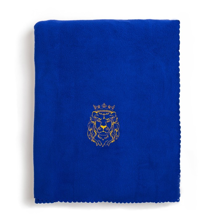 Плед "Collorista" Лев 130х150 см, 100% п/э, флис 190 гр/м2