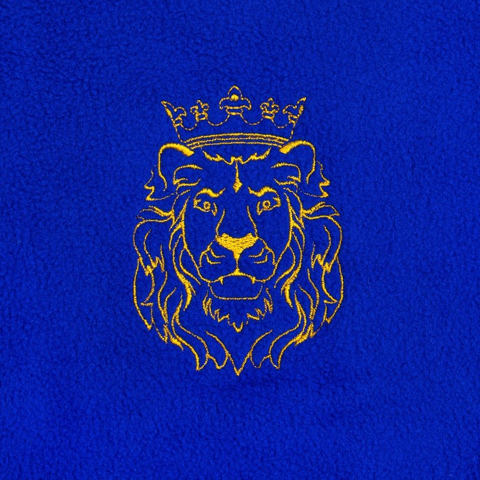 Плед "Collorista" Лев 130х150 см, 100% п/э, флис 190 гр/м2