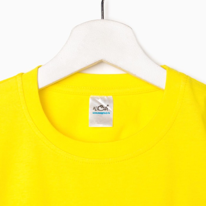 Футболка для девочки, цвет желтый, рост 122-128 см (34)