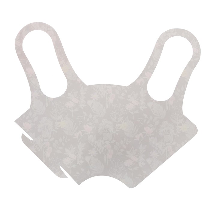 Пакет–конус с бумажными ручками «Растения», 15 × 38 см