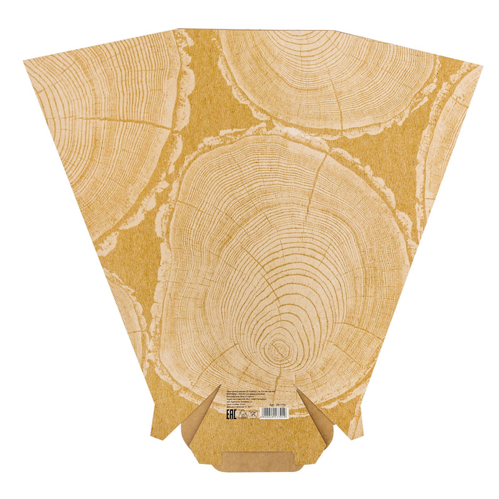 Пакет многогранник «Под дерево», 26,7 х 30 х 23,1 см