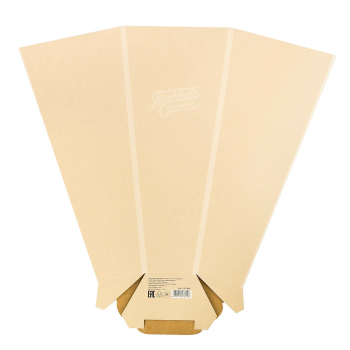 Пакет многогранник «Почувствуй счастье», 26,7 х 30 х 23,1 см