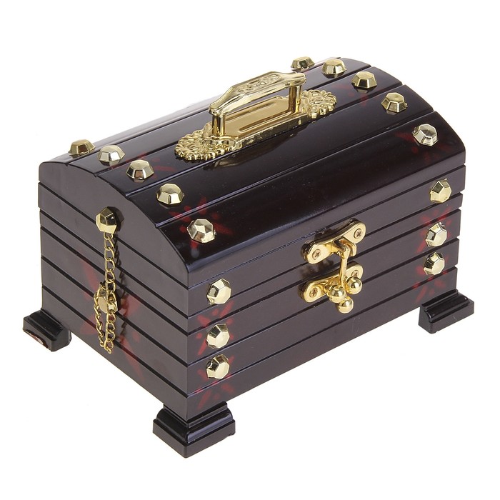 Шкатулка музыкальная "Сундук большой"