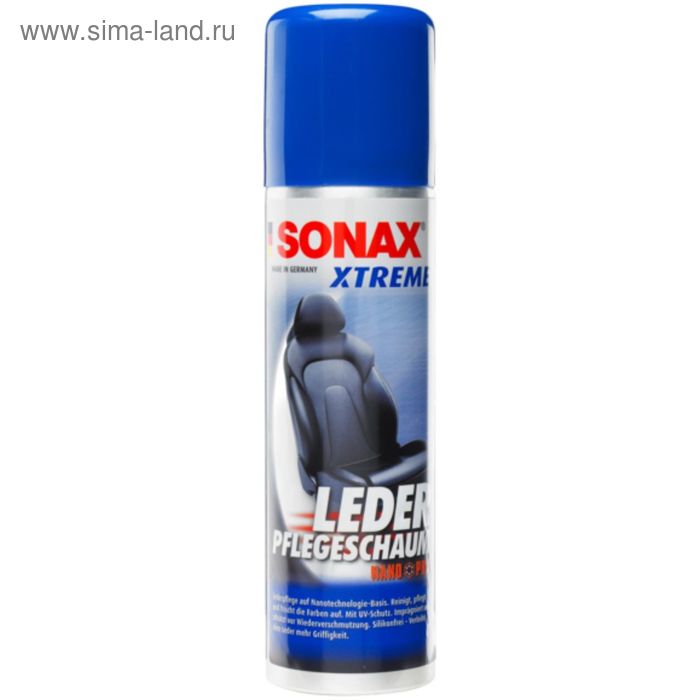 Пенный очиститель кожи SONAX Xtreme NanoPro, 250 мл, 289100