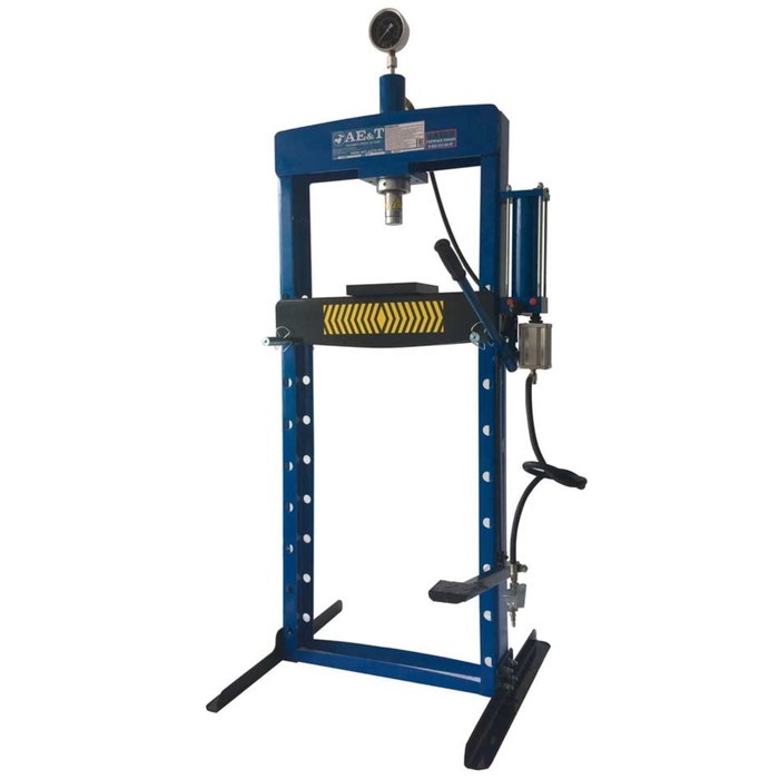 Пресс AE&amp;T T61220MFA, гидравл., 20т,  с ножной педалью и пневмоприводом, диапазон 0-955мм