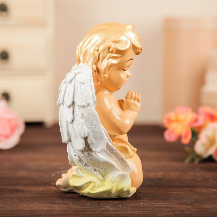 Статуэтка "Ангел молящийся" цветной