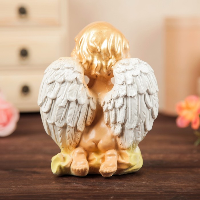 Статуэтка "Ангел молящийся" цветной