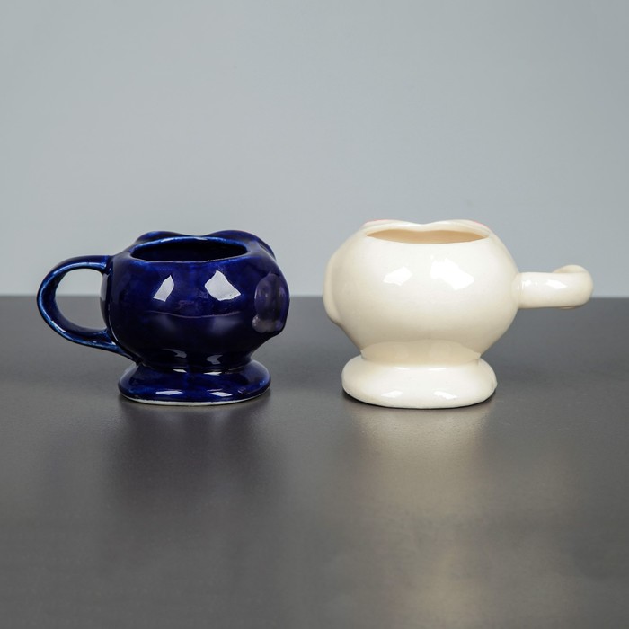 Чайная пара "Влюбленный под ручку", 9 х 10 см