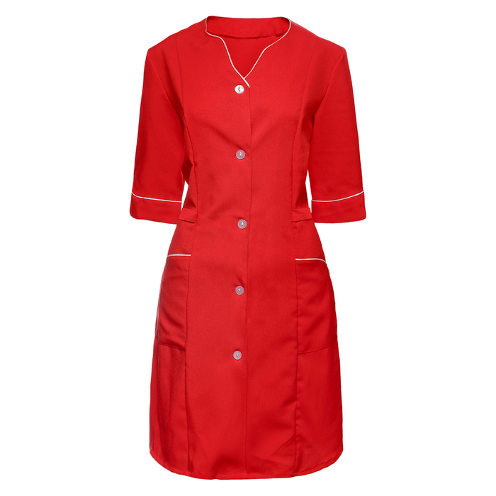 Халат Азалия габардин красный (52_170-176)