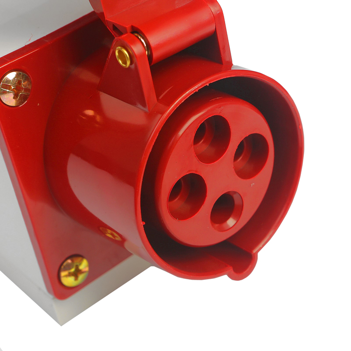 Розетка 114 стационарная 3Р+РЕ 16А 380В IP44 TDM