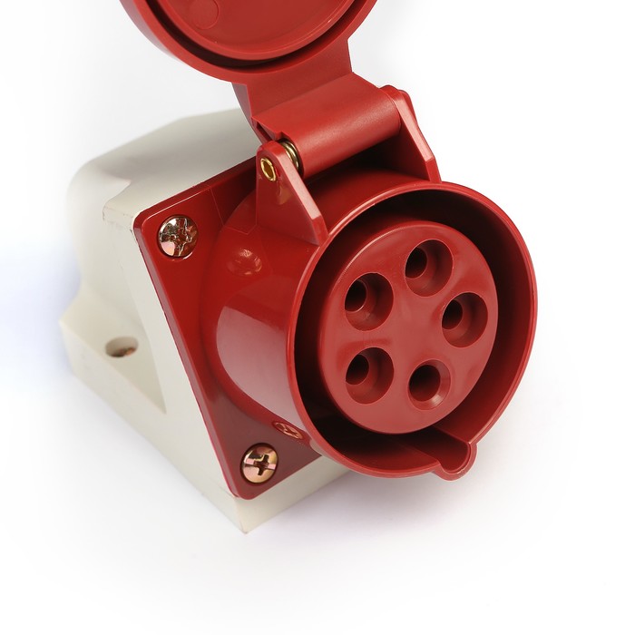 Розетка 115 стационарная 3Р+РЕ+N 16А 380В IP44 TDM