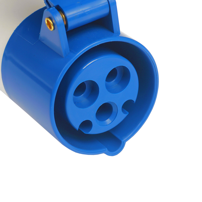 Розетка 213 переносная 2Р+РЕ 16А 220В IP44 TDM