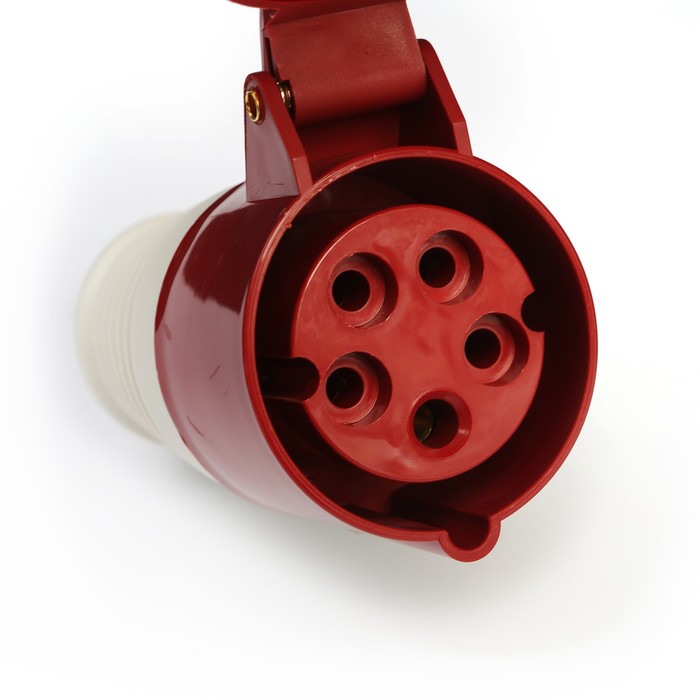 Розетка 215 переносная 3Р+РЕ+N 16А 380В IP44 TDM