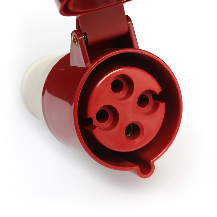 Розетка 224 переносная 3Р+РЕ 32А 380В IP44 TDM