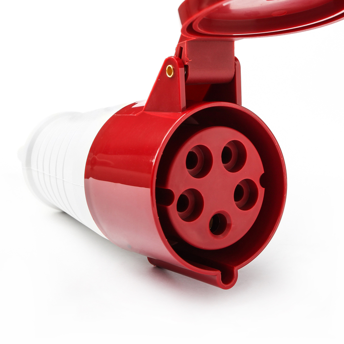 Розетка 225 переносная 3Р+РЕ+N 32А 380В IP44 TDM