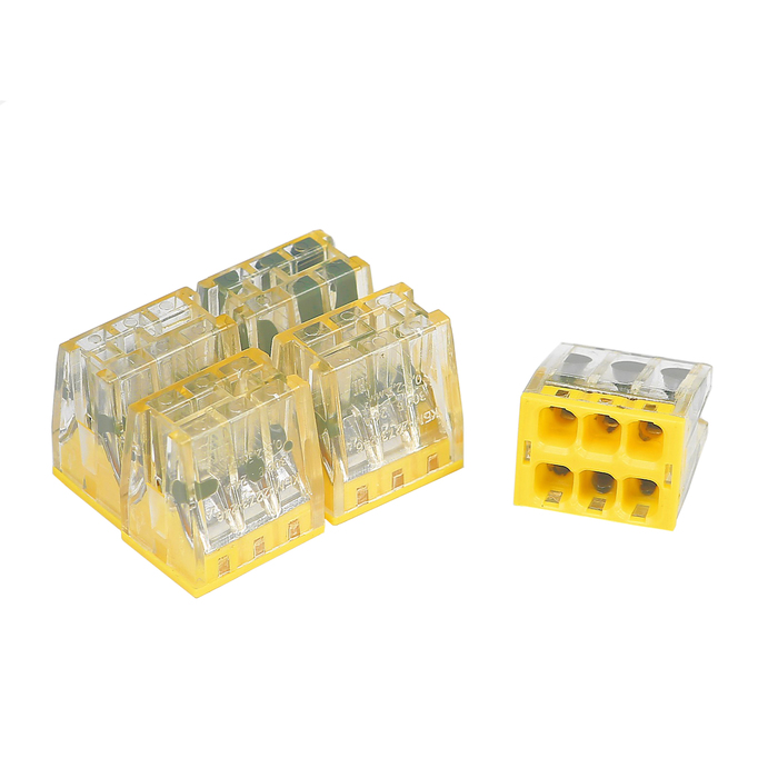 Строительно-монтажная клемма КБМ-2273-246 (2,5мм2) с пастой (5 шт/упак) TDM