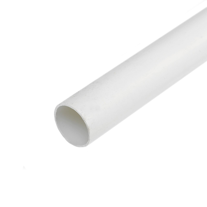 Труба гладкая жесткая TDM ПВХ, d=25 мм, длина 2 м, белая