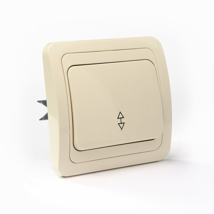 Переключатель на 2 направления 1-кл. 10А сл.кость "Валдай" TDM