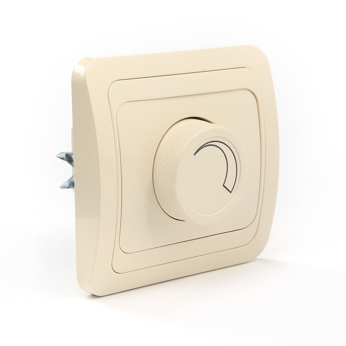 Светорегулятор (RL, 600Вт) поворотный сл. кость "Валдай" TDM