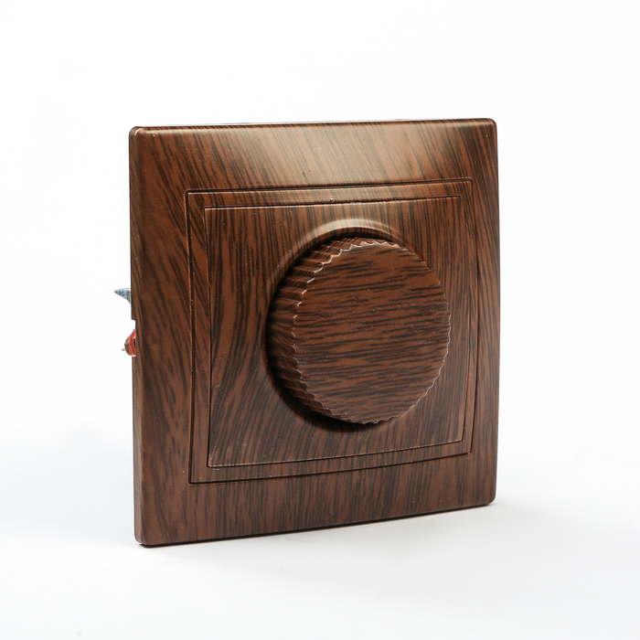 Светорегулятор поворотный RL 600 Вт "ЭКО" (бук) "Таймыр" TDM