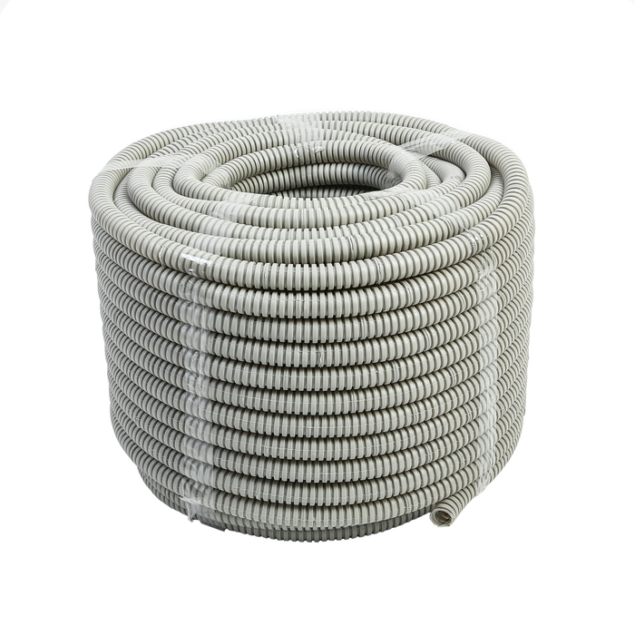 Труба гофр.ПВХ d 16 с зондом (1 бухта-50 м) легкая TDM