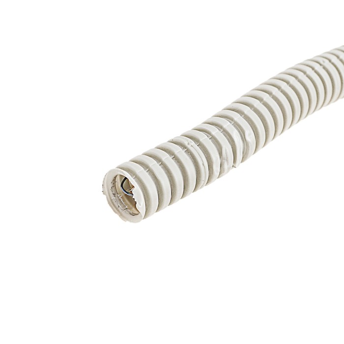 Труба гофр.ПВХ d 16 с зондом (10 м) легкая TDM