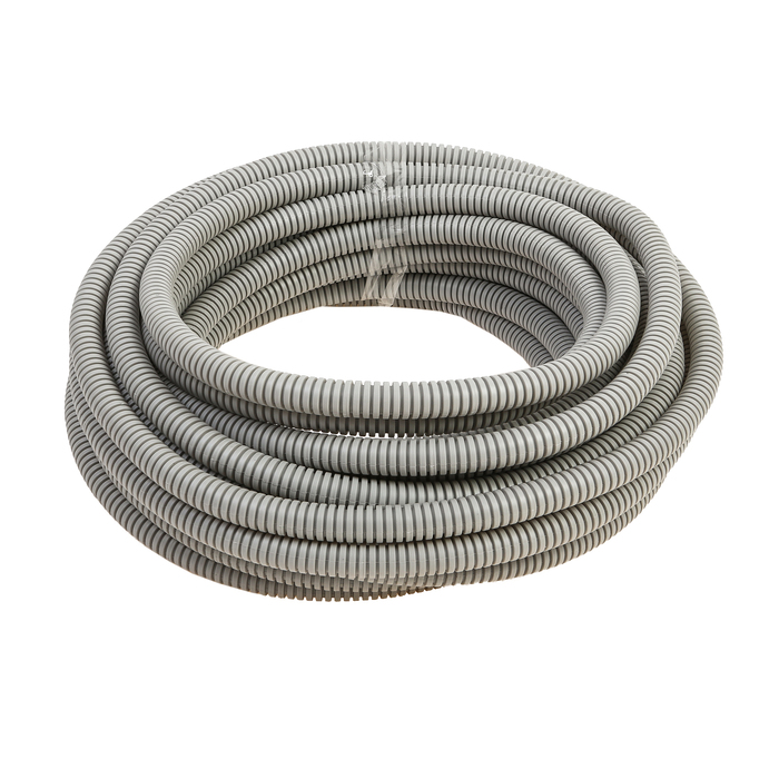 Труба гофр.ПВХ d 20 с зондом (20 м) легкая TDM