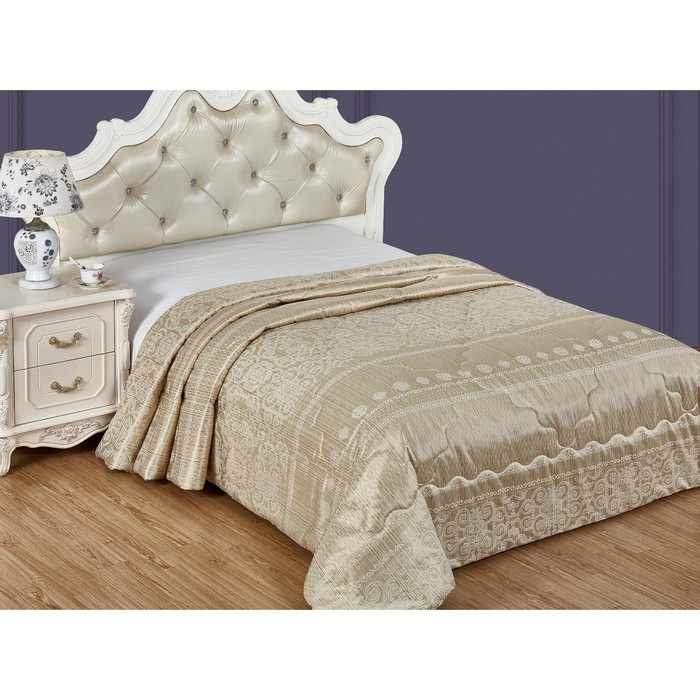 Покрывало Duval, размер 240х260 см, жаккард 240/006-GD