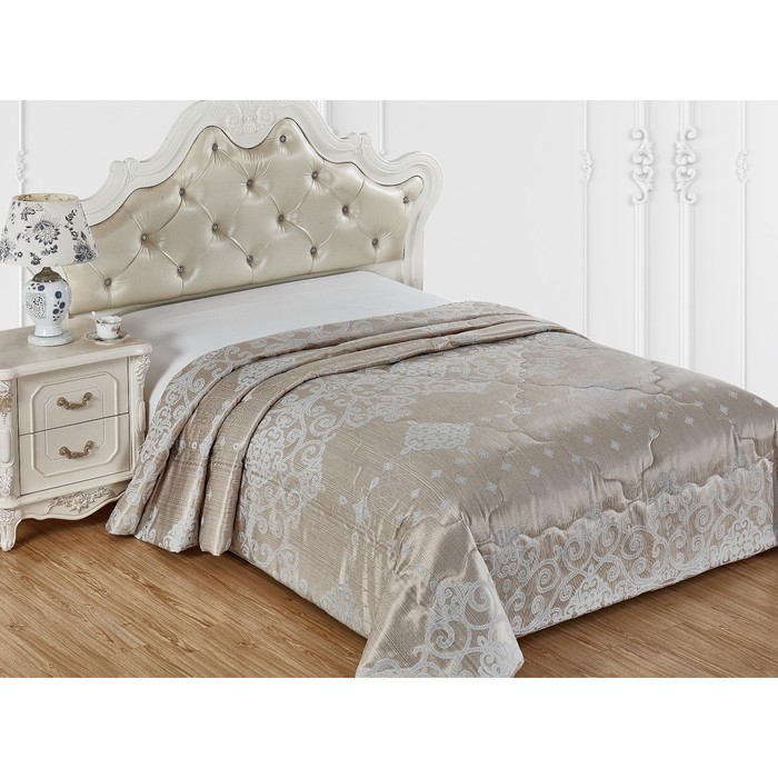 Покрывало Duval, размер 240х260 см, жаккард 240/007-GD