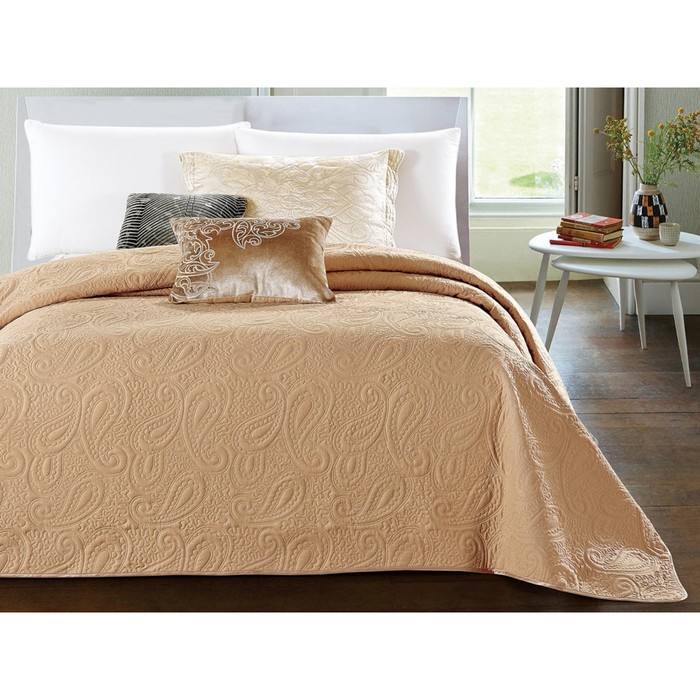 Покрывало Andora, размер 220х240 см, микросатин 220/010-AD