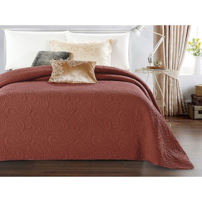 Покрывало Andora, размер 220х240 см, микросатин 220/012-AD