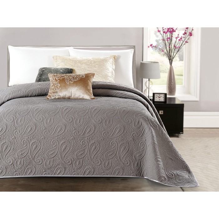 Покрывало Andora, размер 220х240 см, микросатин 220/016-AD