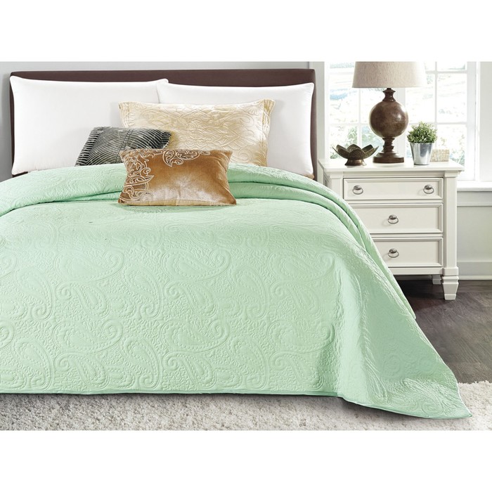 Покрывало Andora, размер 220х240 см, микросатин 220/017-AD