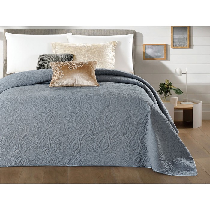 Покрывало Andora, размер 220х240 см, микросатин 220/019-AD