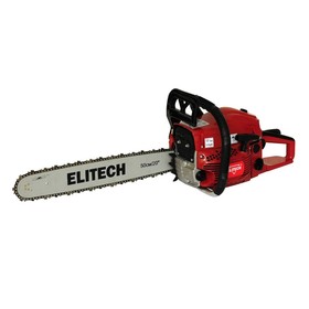 

Бензопила Elitech БП 52/20, 2.1 кВт, 2.8 л.с., шина 50 см, 11000 об/мин, 0.325", паз 1.5мм