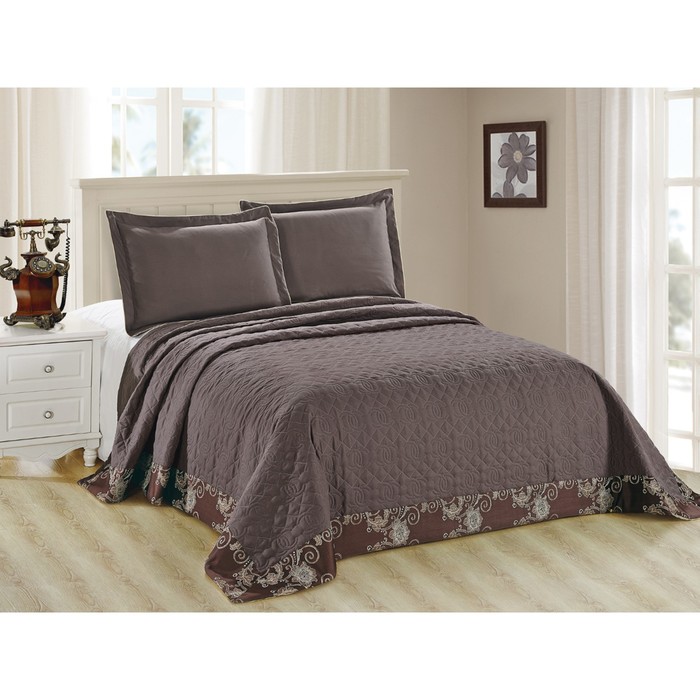 Комплект Monifico: покрывало 240 × 260 см, наволочки 50 × 70 см - 2 шт, 240/011-CH