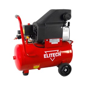 

Компрессор Elitech КПМ 200/24+5К, 1.5 кВт, 24 л, 198 л/мин, 8 бар, 25 кг, 5 пневм. инстр.